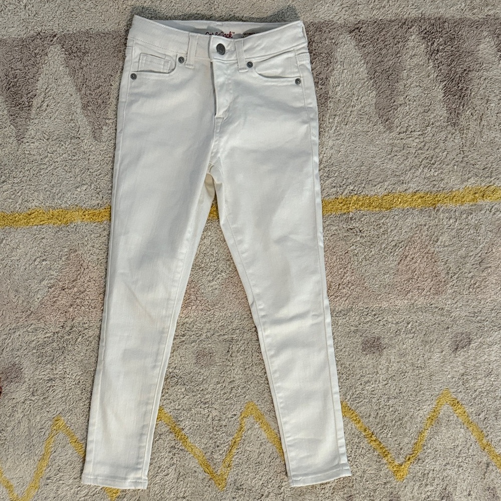 Cat & Jack White Skinny Jeans NWOT